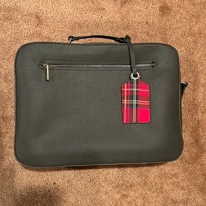 BNWOT Zara Man Grey Briefcase